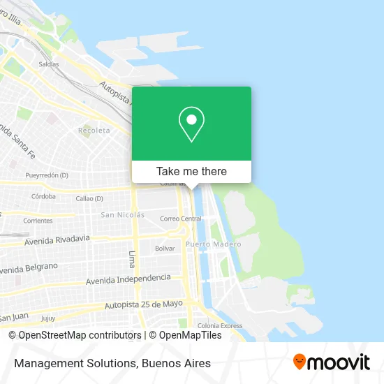 Management Solutions map