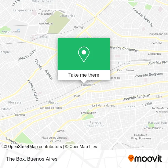 The Box map
