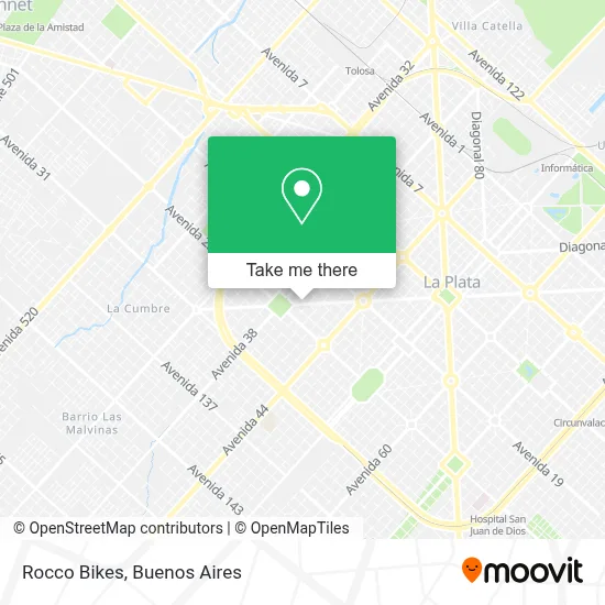 Rocco Bikes map