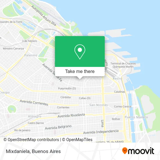 Mixdaniela map