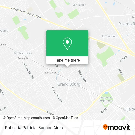 Roticeria Patricia map