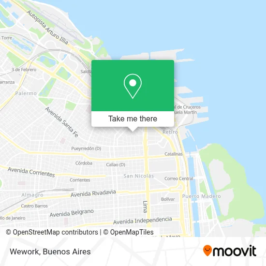 Wework map