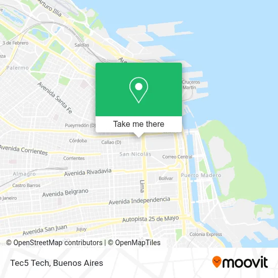 Tec5 Tech map