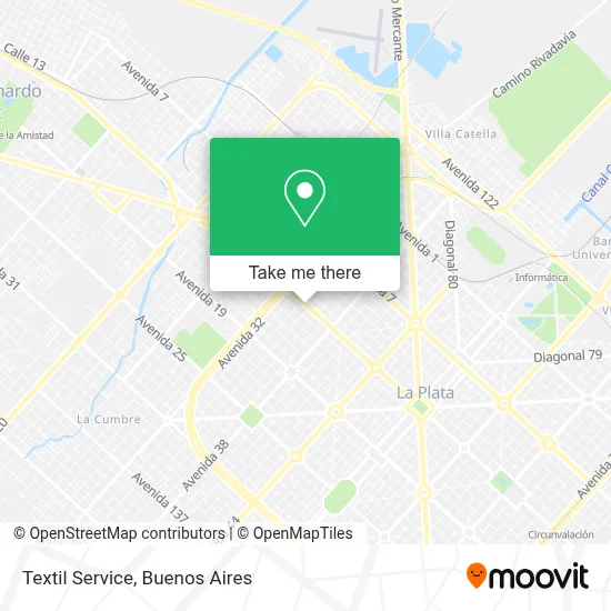 Textil Service map