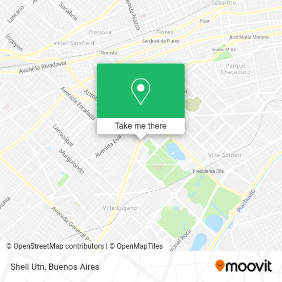 Shell Utn map