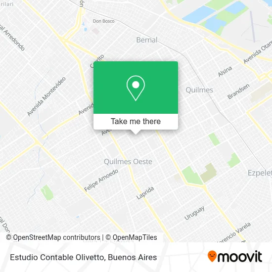 Estudio Contable Olivetto map