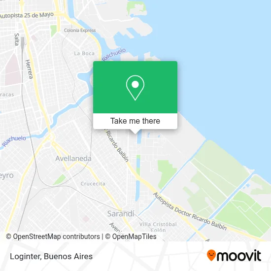 Loginter map