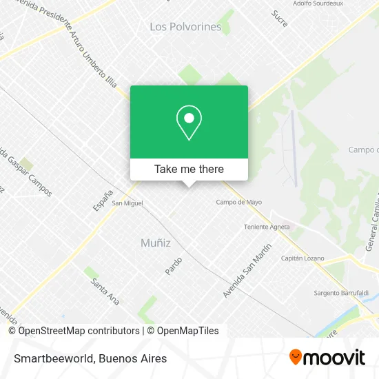 Smartbeeworld map
