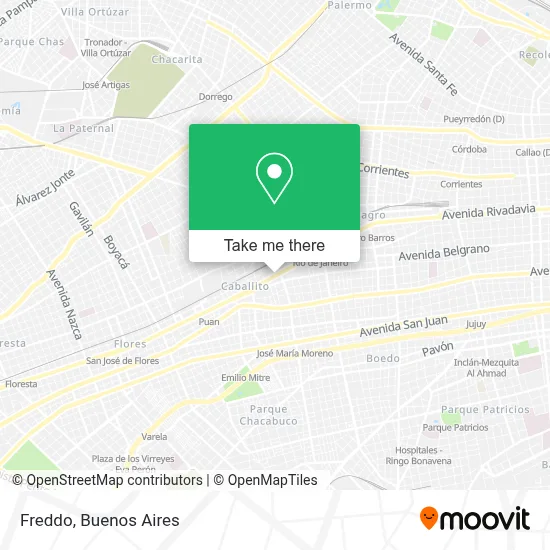 Freddo map