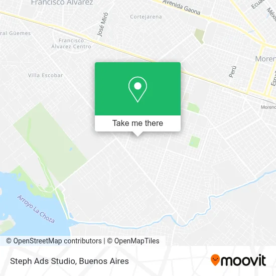 Steph Ads Studio map