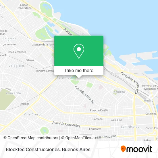 Blocktec Construcciones map