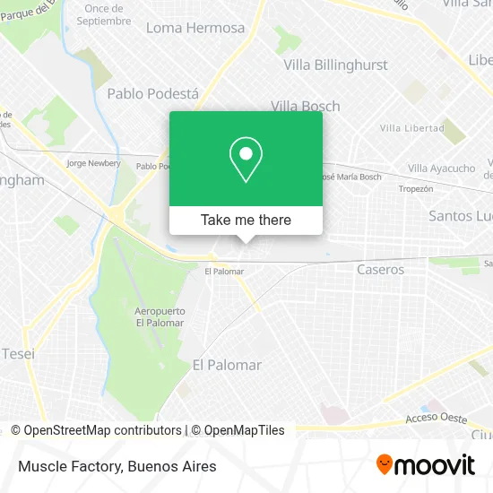 Muscle Factory map