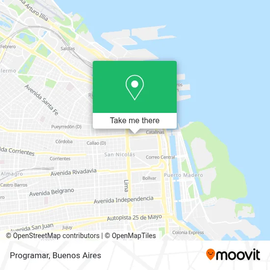 Programar map
