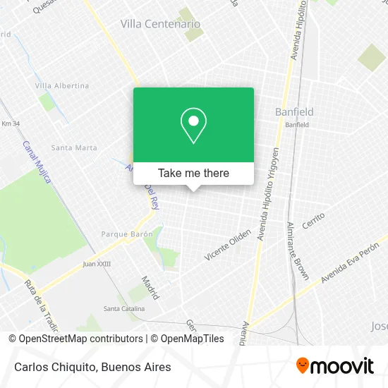 Carlos Chiquito map