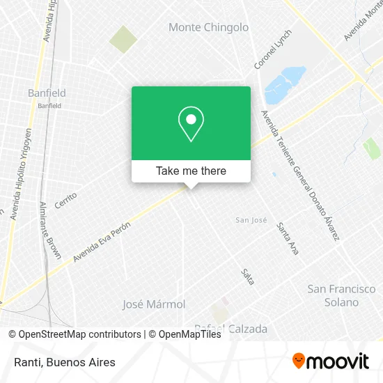 Ranti map