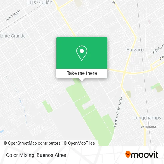 Color Mixing map