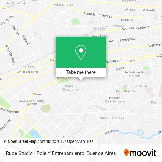 Rude Studio - Pole Y Entrenamiento map