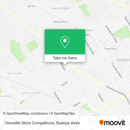 Chevette Store Competicion map