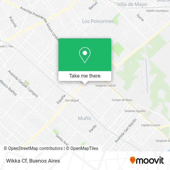 Wikka Cf map