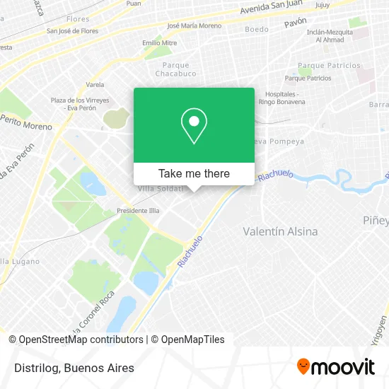 Distrilog map