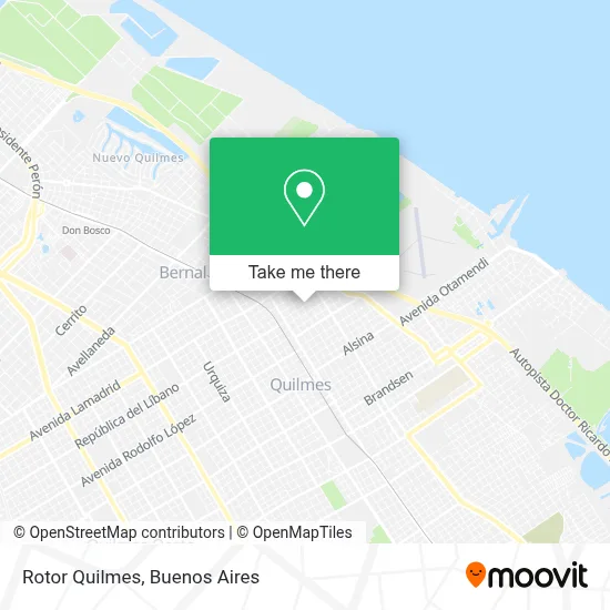 Rotor Quilmes map