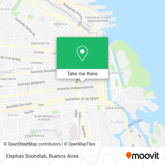 Elephas Soundlab map