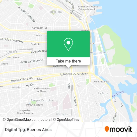 Digital Tpg map