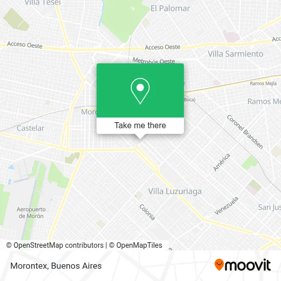 Morontex map