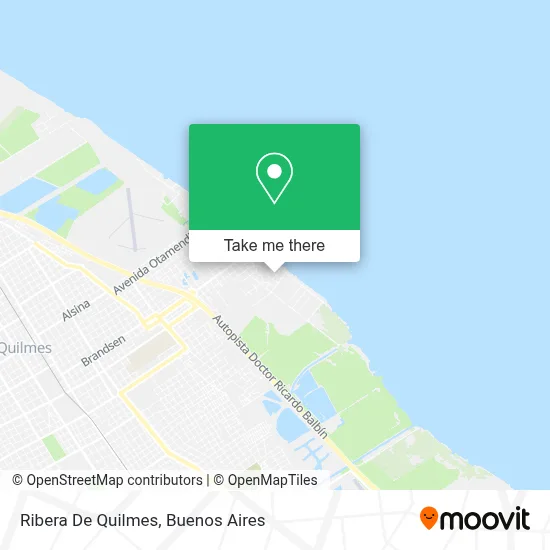 Ribera De Quilmes map