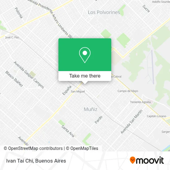 Ivan Tai Chi map