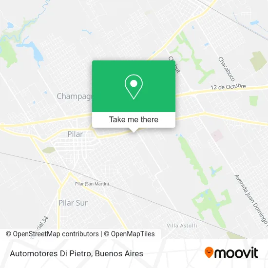 Automotores Di Pietro map