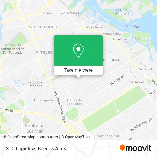 STC Logistica map