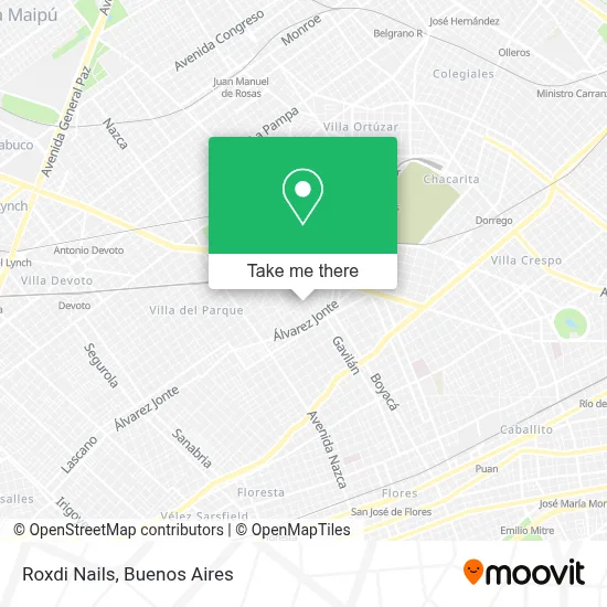 Roxdi Nails map