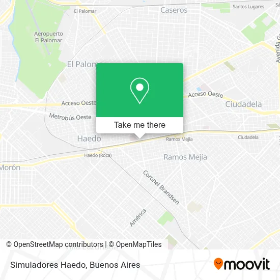 Simuladores Haedo map