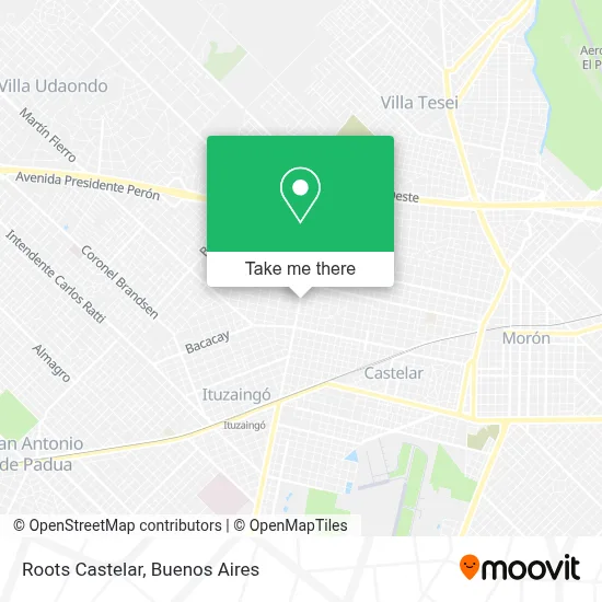 Roots Castelar map