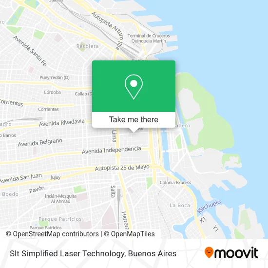 Slt Simplified Laser Technology map