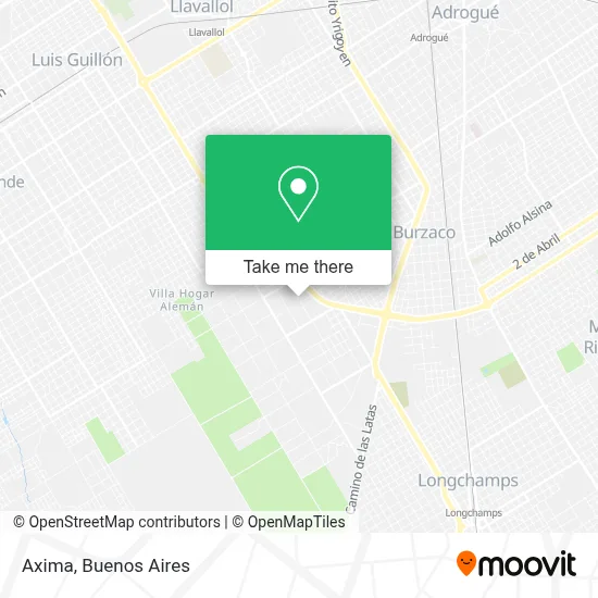 Axima map