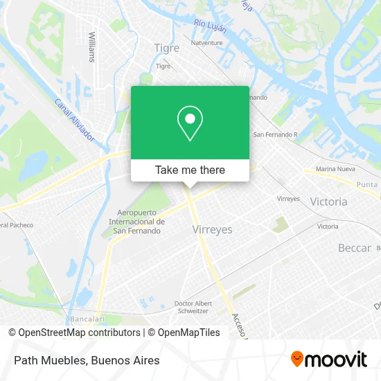 Path Muebles map