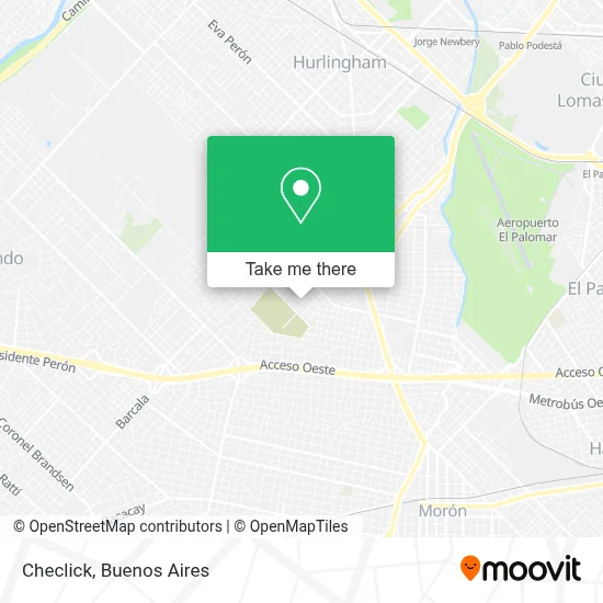 Checlick map