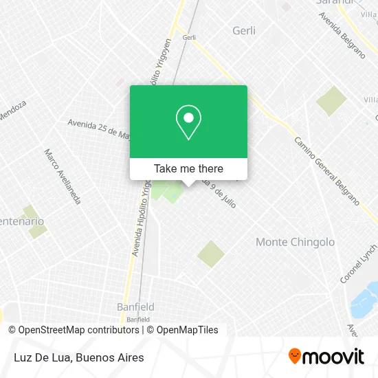 Luz De Lua map