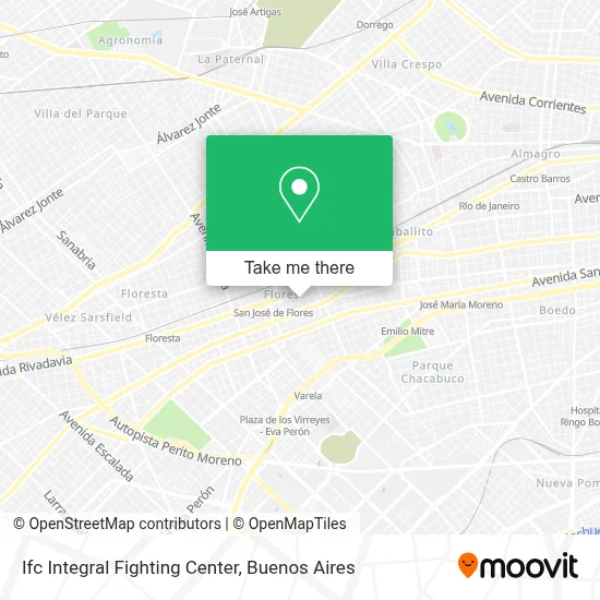 Ifc Integral Fighting Center map