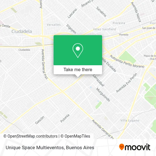 Unique Space Multieventos map