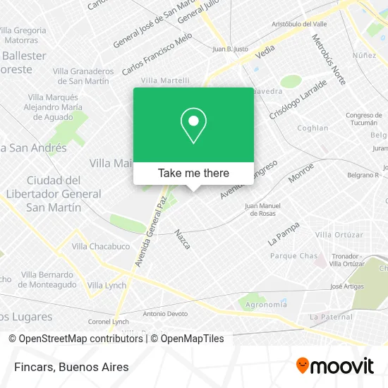 Fincars map