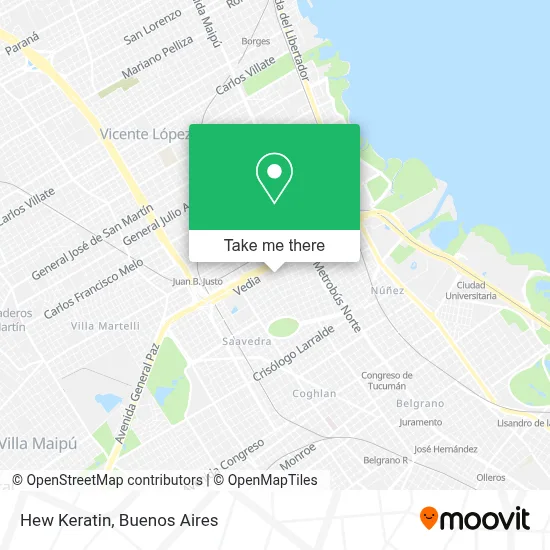 Hew Keratin map