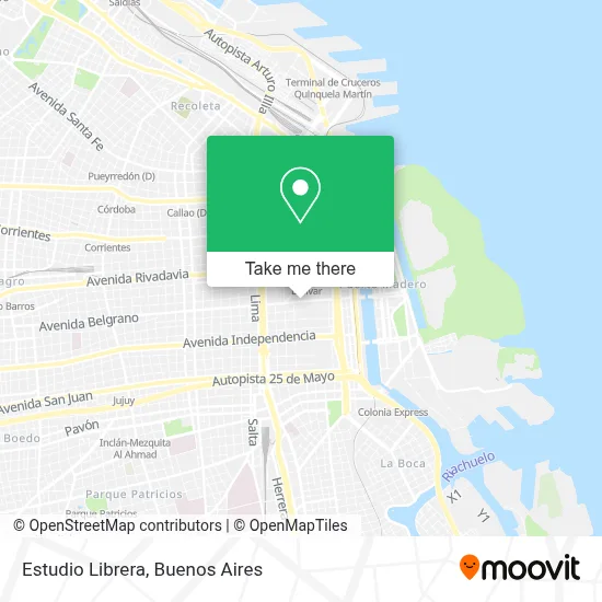 Estudio Librera map