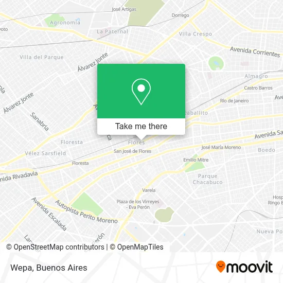 Wepa map
