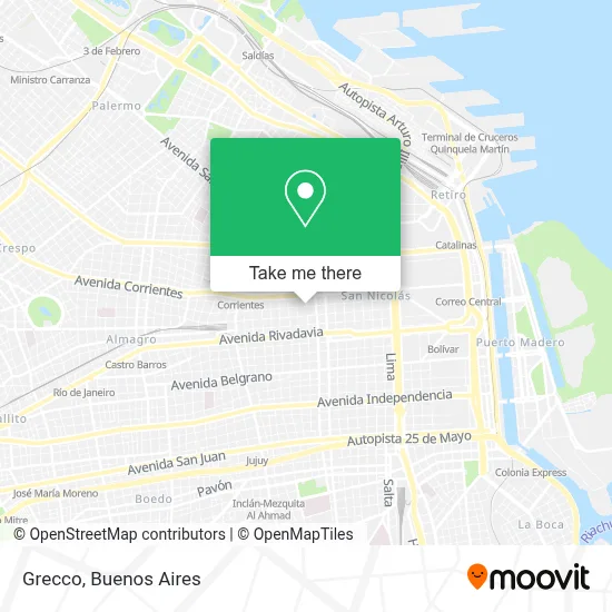 Grecco map