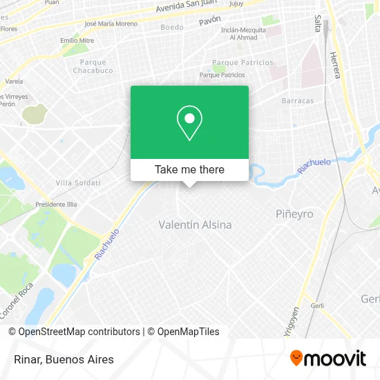 Rinar map