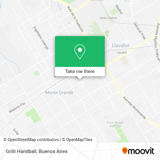 Grilli Handball map