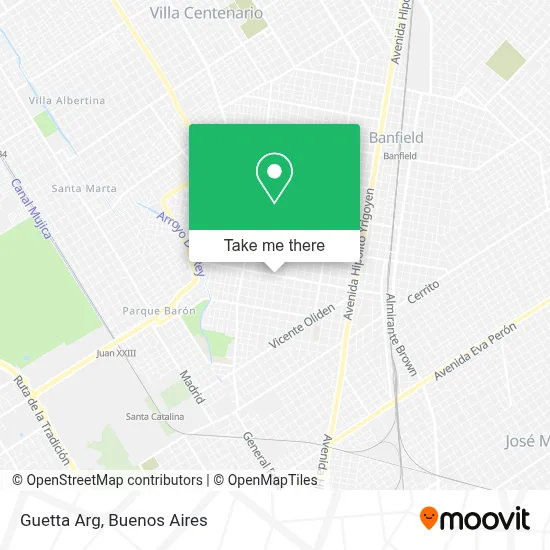 Guetta Arg map